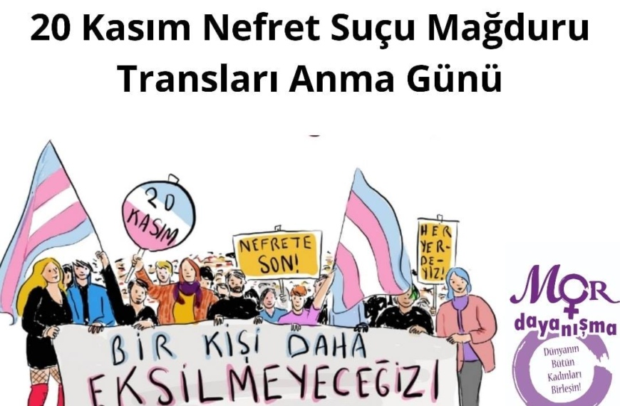 20 Kasim – Nefret Suçu Mağduru Transları Anma Günü – Görsel 1