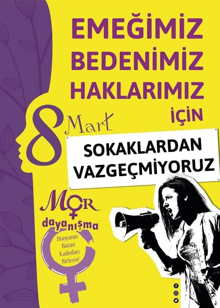 8 Mart 2020 Afiş - 8 mart 2020 Afis