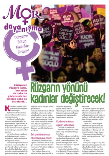 Mor Dayanışma Gazetesi Sayı 3