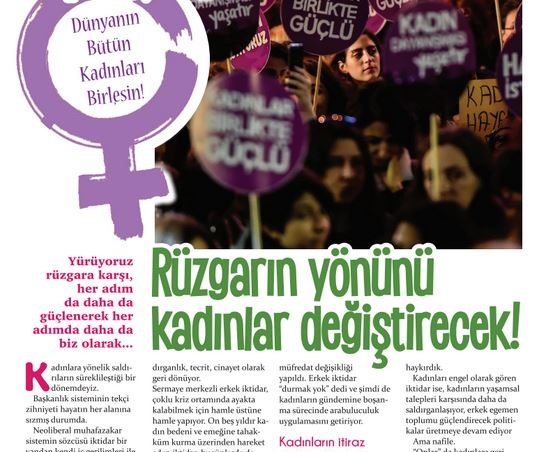 Mor Dayanışma Gazetesi Sayı 3 - mor dayanisma gazetesi sayi 3 kapak