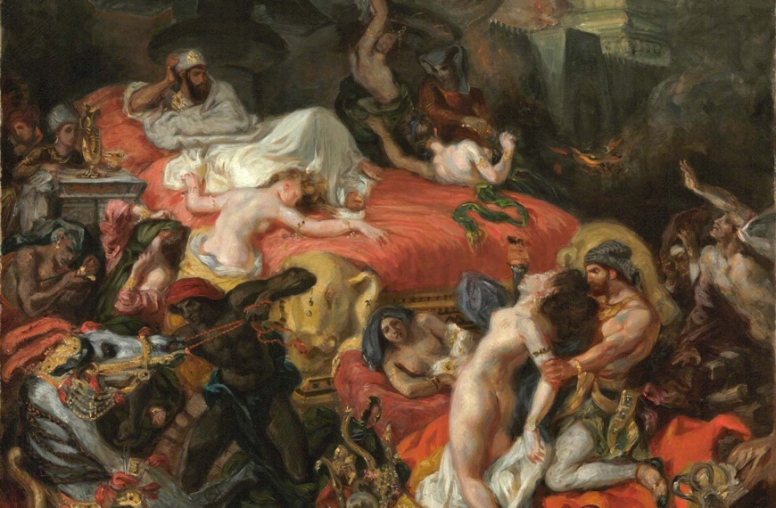 Sardanapalus'un Ölümü (1844)